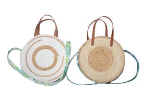 Wholesale ECO Friendly Fashion Summer Tote Handbag Bohemian Handmade Bali Bags Straw Beach Bag Cotton Canvas Shopping Bags from china suppliers