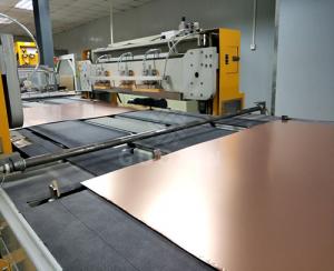Wholesale C10200 Corrosion Resistance Copper Sheet Electrical Thermal Conductivity 500mm from china suppliers