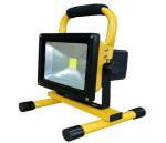 10W Rechargeable LED Flood Light Portable Battery Powered LED Work Light 12V 24V