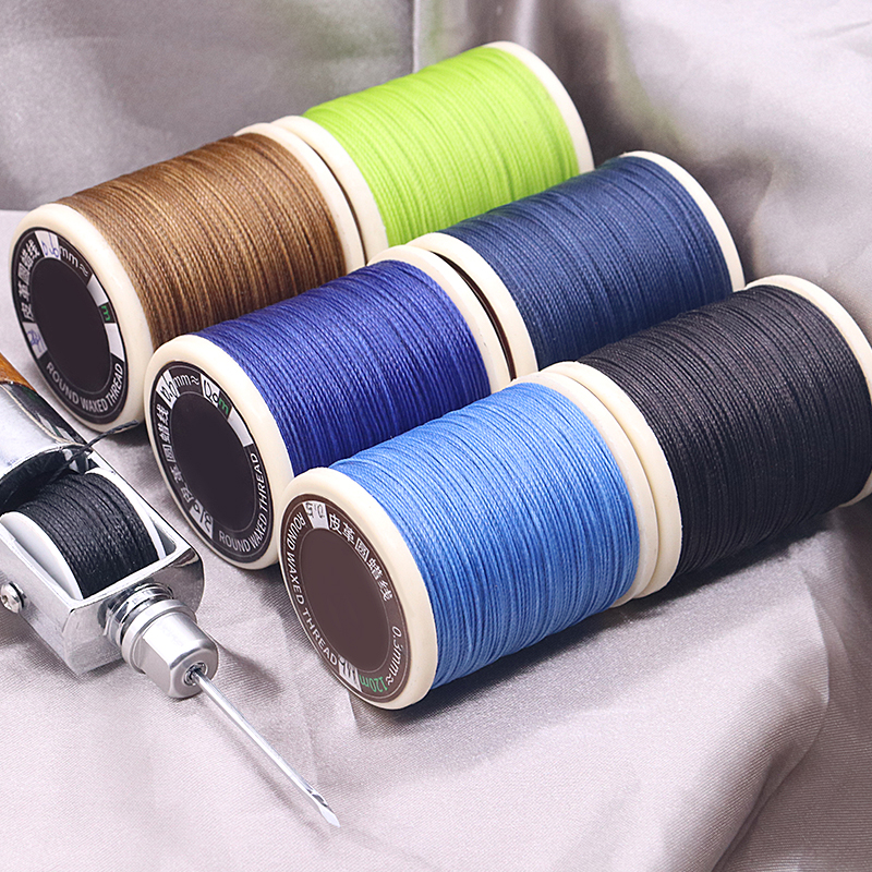Hand Knitting 420D/3 Yarn Count Sewing Thread for Leather Bag DIY Bracelets 30 Colors