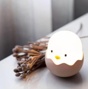 Wholesale Eggshell Night Light Rechargeable Silicone Household Items from china suppliers