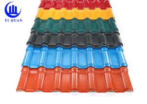 Wholesale Construction Material ASA Plastic Sheet For Roof Customized With Pvc Synthetic Resin Roof Tile from china suppliers