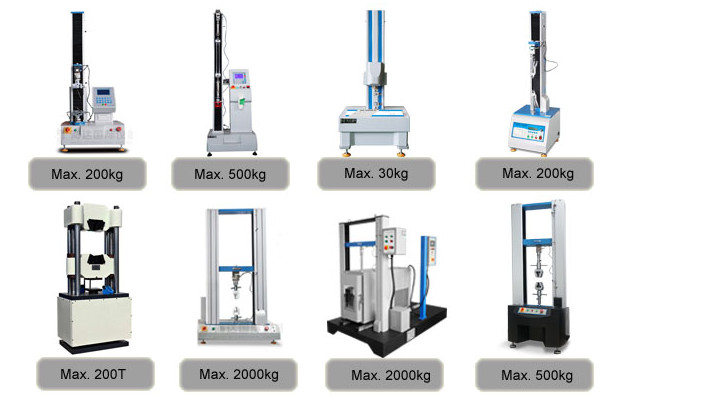 1000mm 500KN Tensile Strength Instrument Double Pole Universal Testing Machines