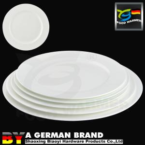 Wholesale FDA Large White Porcelain Serving Platter Lead Free Attentive Design Safe Eating from china suppliers