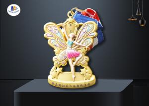 Wholesale Butterfly Shape 76.2*3mm Stock Medals For Dancing Events from china suppliers