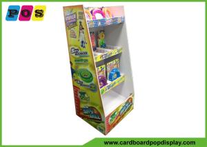 Wholesale Retail Stores Cardboard Floor Displays Offset Printing With 4 Shelves FL176 from china suppliers