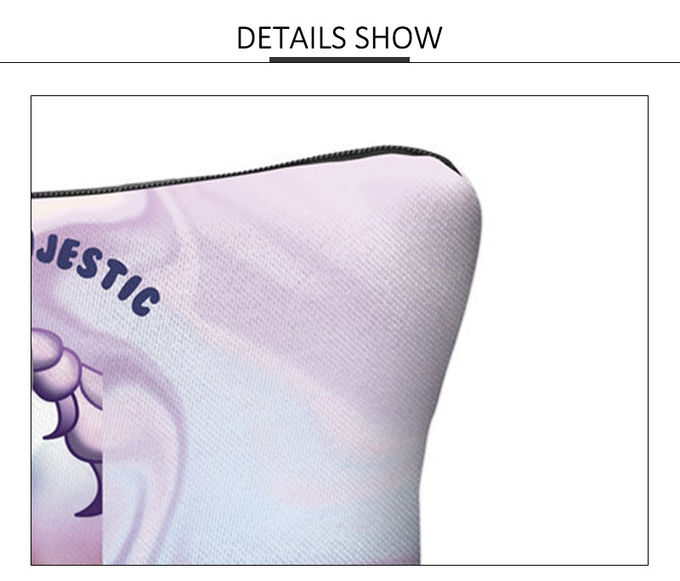 Custom Travel Essential Unicorn Print Waterproof Toiletry Wash Bags