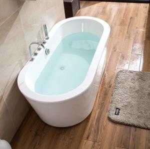 Wholesale Model Design Ellipse Acrylic Freestanding Bathtub from china suppliers