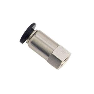 Wholesale Female Straight One Touch Tube Fittings , PCF - C Mini Pneumatic Push Fittings from china suppliers