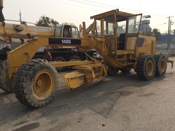 Cost-Effective Used Motor Grader Cat 140g Secondhand Caterpillar Grader 140g