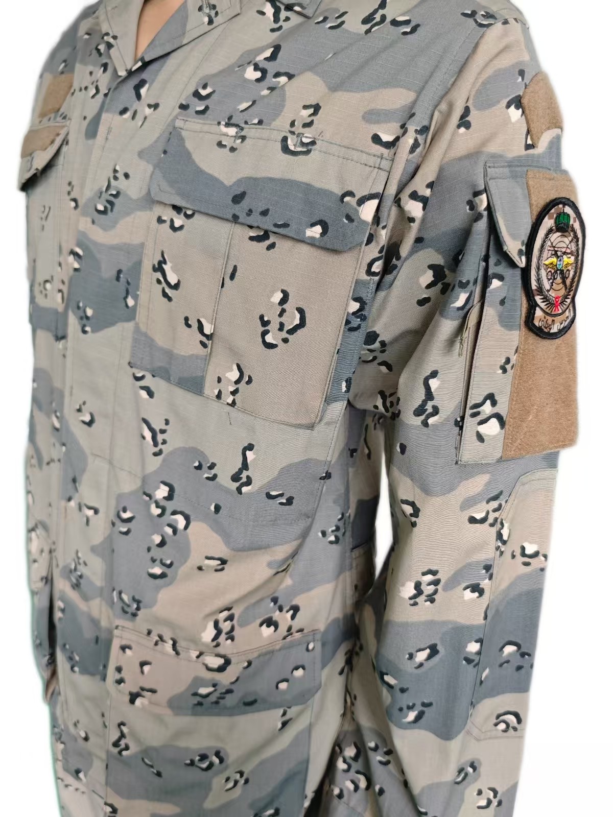 Top Quality Outdoor BDU Tactical 6 Pocket Camouflage Military Uniform 65 Polyester 35 Cotton