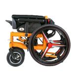 Outdoor Electric Medical Transport Wheelchair 24V 12Ah Battery Folding