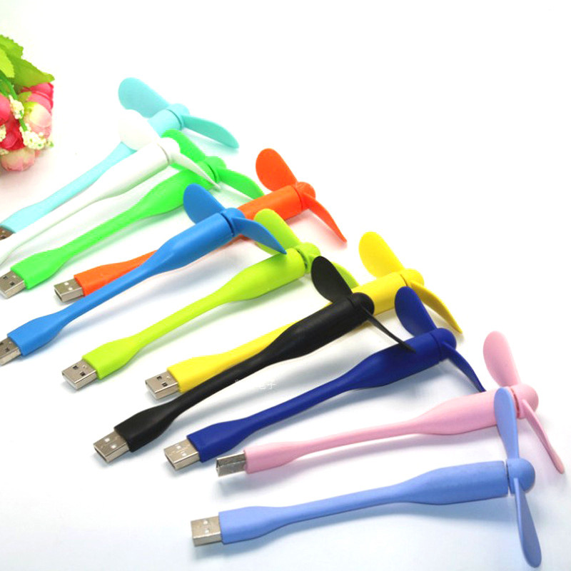 Free Bending USB Charging Mini Fan