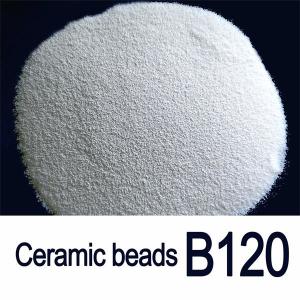 Wholesale Solid Round B120 0.125mm Ceramic Blasting Beads For Aluminium Profile from china suppliers