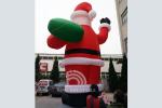 Giant 33 Ft / 10M Inflatable Santa Outdoor Inflatable Christmas Decoration Blow