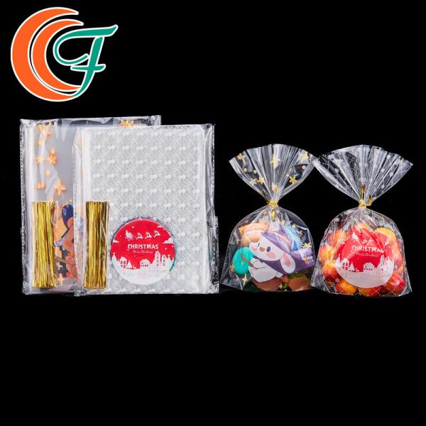 Holiday OPP Packaging Bag Food Packaging Bag Fashionable Plastic Christmas Candy