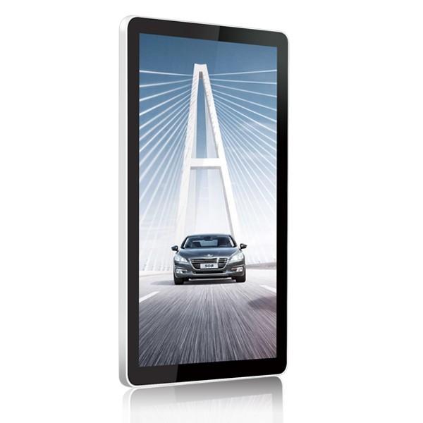 Vertical Commercial Display Screen , Standalone LCD Digital Advertising Display