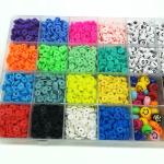 Jewelry Making DIY Crafts Handmade 3500pcs 6mm Clay Beads With Letters Fashion