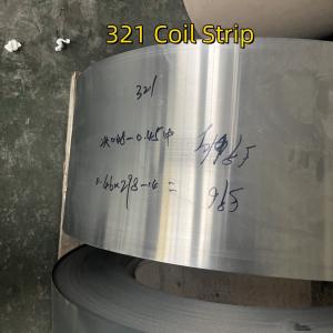 Wholesale Grade 1.4541 X6CrNiTi1810 SUS 321 Stainless Steel Coil Cold Rolled 2B Polished 0.5*298mm from china suppliers
