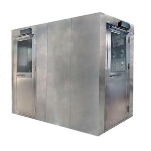 Wholesale 90 Degree L Turn 1.5KW Air Shower Chamber Painted Steel Sanitizing Tunnel from china suppliers