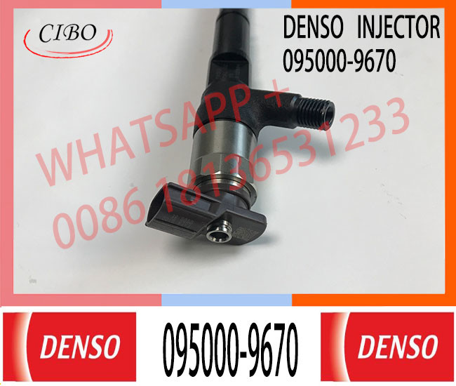 Hot selling Diesel nozzle assembly common rail injector 095000-9670 for common rail engine