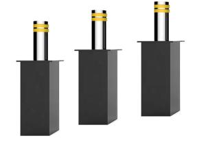 Wholesale SS316 Hydraulic Retractable Rising Bollards IP68 For Safety Area from china suppliers
