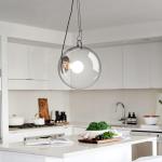 Gallery Glass Ball pendant lamp for indoor home Kitchen Dining room Hanging