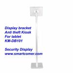 COMER advertising floor display locker brackets for tablet ipad in shop, hotels,