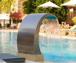 Wall Mount 200cm Stainless Steel Waterfall Jet