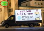 Outdoor Full Color Mobile Truck Led Display Panel Led Mobile Billboard