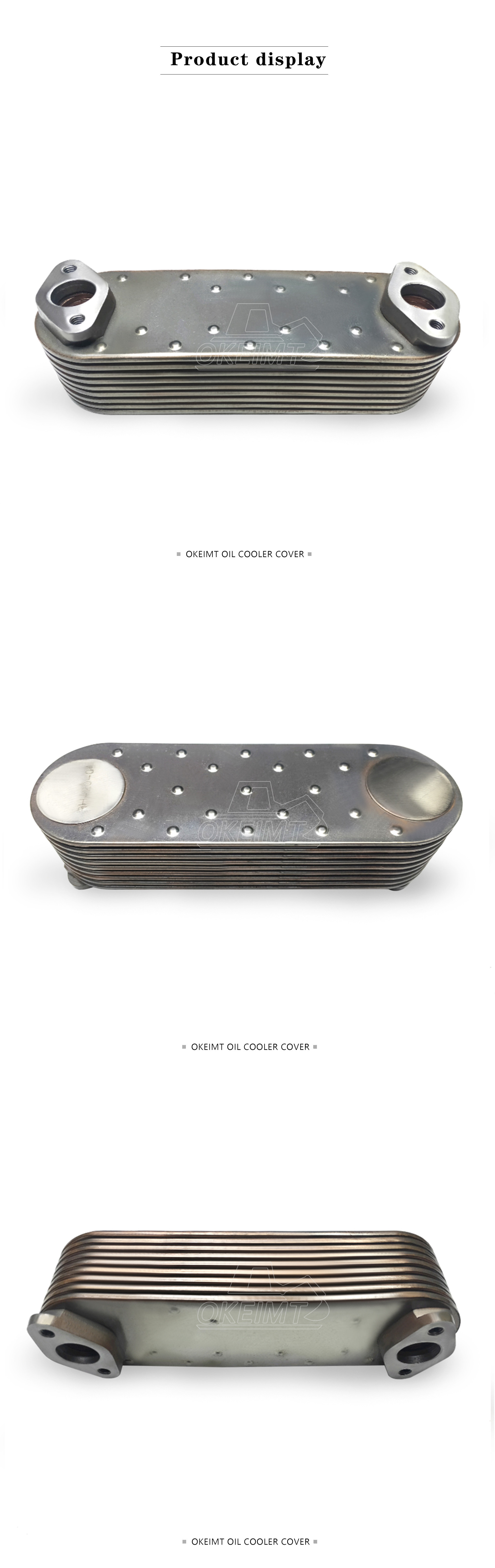 Oil Cooler Core For Liebherr Engine Engine Oil Cooler 9269092 9269091 9271046 10121763 10325002 5700088