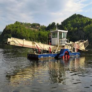 Wholesale Harvesting Boat For Water Plants And Floating Rubbish from china suppliers