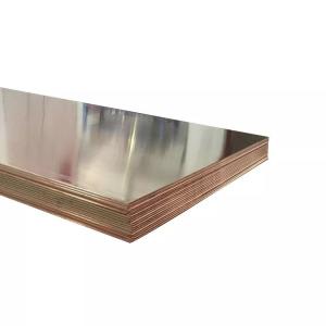 Wholesale 1000mm Mill Finish Brass Plate Sheet 99.90% Pure Copper Plate from china suppliers