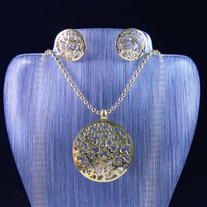 Wholesale High Quality Stainless Steel Jewelry Set LUS132 from china suppliers