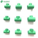 Equal Korea Materials PPR Pipe Fittings Standard DIN Hot Water Pn25 Green Pipe