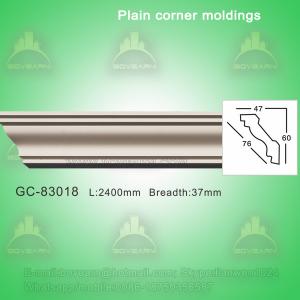 Wholesale Good quality durable PU crown moldings/cornice design ideas from china suppliers
