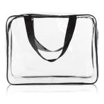 Waterproof 3pcs Unisex Vinyl PVC Makeup Pouch For Travel