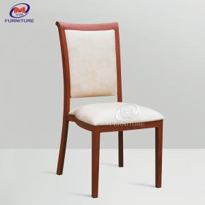 China Modern Stackable Upholstery Banquet Dining Chair Aluminum on sale