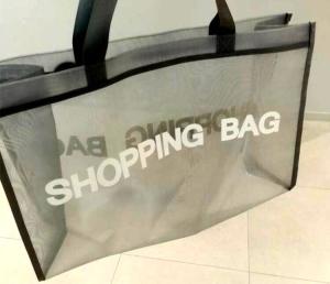 Wholesale Reusable Grocery Tote Large Mesh Shopping Bag Nylon Grocery Tote Garment Accessories Mesh Beach Bags, Grocery Produce To from china suppliers