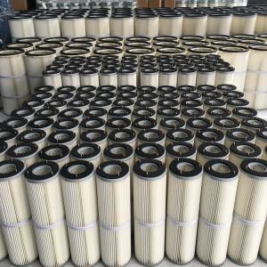 Wholesale Durable Dust Cartridge Filter , Bag Filters In Cement Industry Lower Emissions from china suppliers