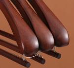 Luxury Beech Wood Hotel Amenity Supplies Living Room Hotel Coat Hanger