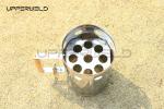 Zinc Plated Steel Canister Charcoal Chimney Starter for Portable BBQ Outdoor