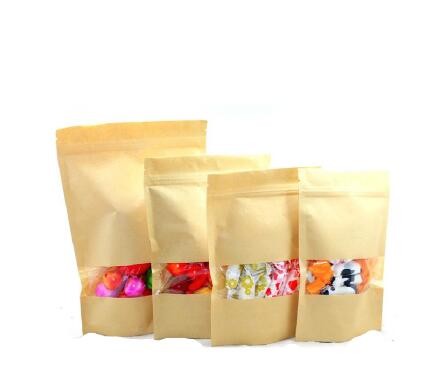Color Print Coffee Bag Recycle k Packaging Kraft Paper Bags With Valve