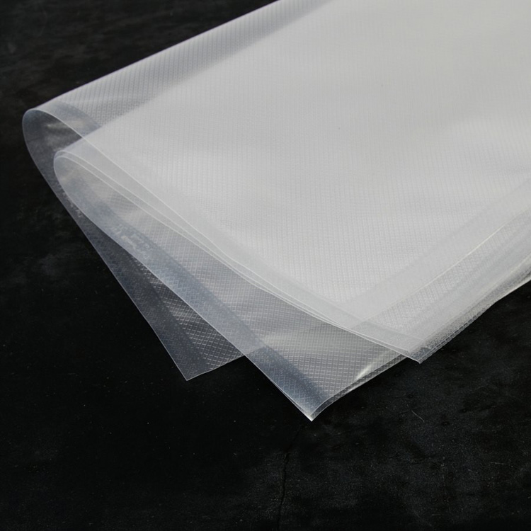 Food grade Heat seal color laminated transparent vacuum plastic food packing bags for sausage, meat, fish, sea food