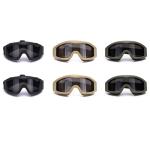 Fog Resistant Military Tactical Goggles Dust Proof 3 Colors Optional
