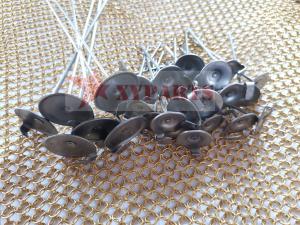 Wholesale Steam Trap Heat Shield Thermal Insulation Jacket SS Metal Lacing Anchors from china suppliers