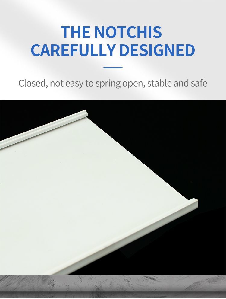 Wide PVC Profile for Colorful Ceiling Panel