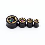 Zircon Stone Ear Plug Tunnels