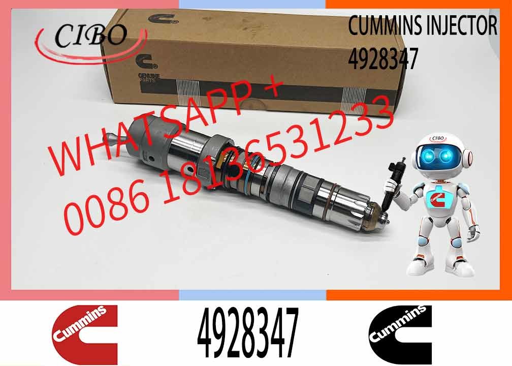 QSK19 QSK23 QSK60 Series P4928347 Diesel Fuel Injector 4928347 Common Rail Injector 4928347 For Cum-mins QSK23 QSK60 Eng