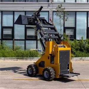 Wholesale Gasoline Wheel EPA Compact Skid Loader 4x4 Backhoe Loader from china suppliers